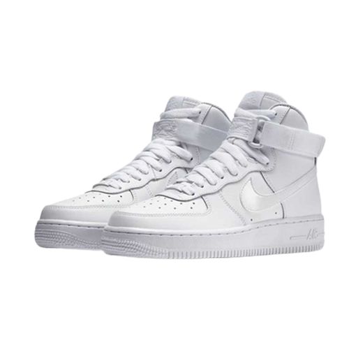 Giày Thể Thao Nike Air Force 1 High All White 653998 100 Size 38