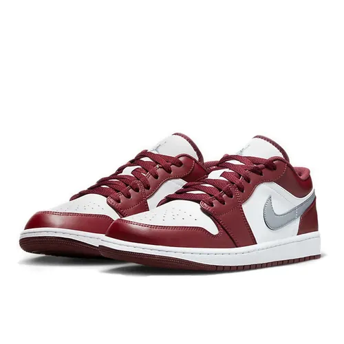 Giày Thể Thao Nike Air Jordan 1 Low White Bordeaux 553558-615 Phối Màu Size 46