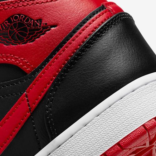 Giày Thể Thao Nike Air Jordan 1 Mid DQ8423-060 Màu Đỏ Đen Size 36.5-8