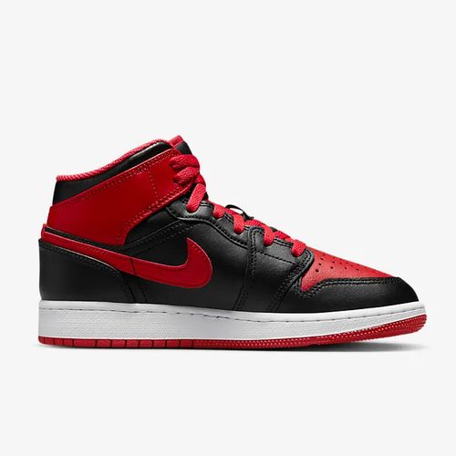 Giày Thể Thao Nike Air Jordan 1 Mid DQ8423-060 Màu Đỏ Đen Size 39-2