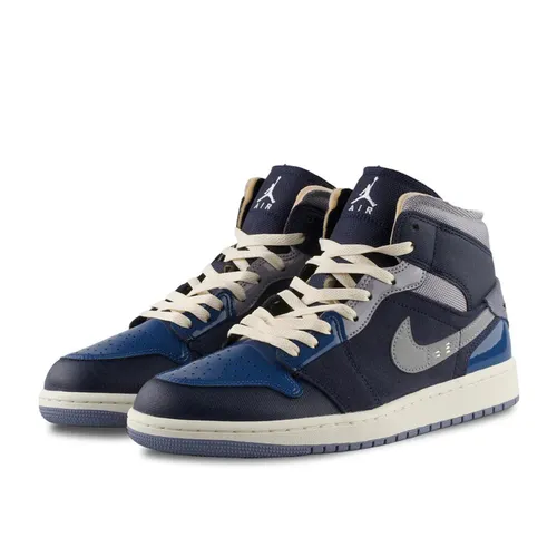 Giày Thể Thao Nike Air Jordan 1 Mid SE Craft DR8868-400 Màu Xanh Xám Size 45