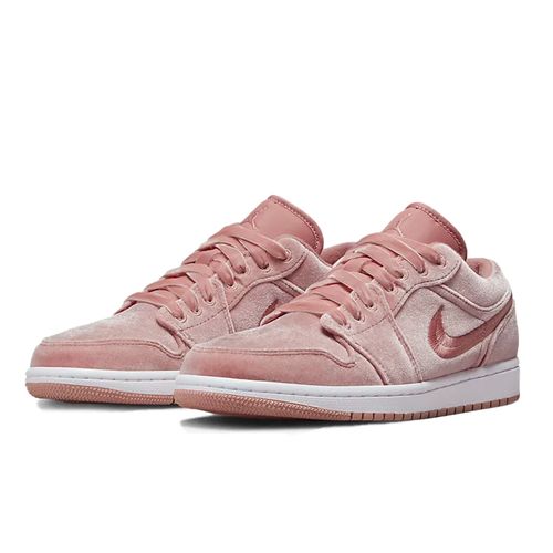Giày Thể Thao Nike Air Jordan 1 SE Pink Velvet Màu Hồng Đất Size 41