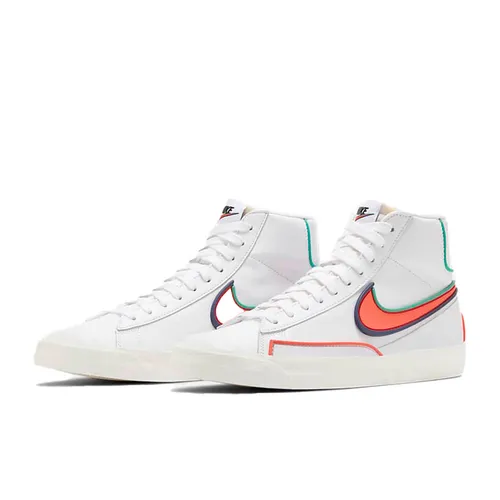 Giày Thể Thao Nike Blazer Mid 77 Infinite White Bright Crimson DA7233-102 Màu Trắng Size 40.5 - Giày - Vua Hàng Hiệu