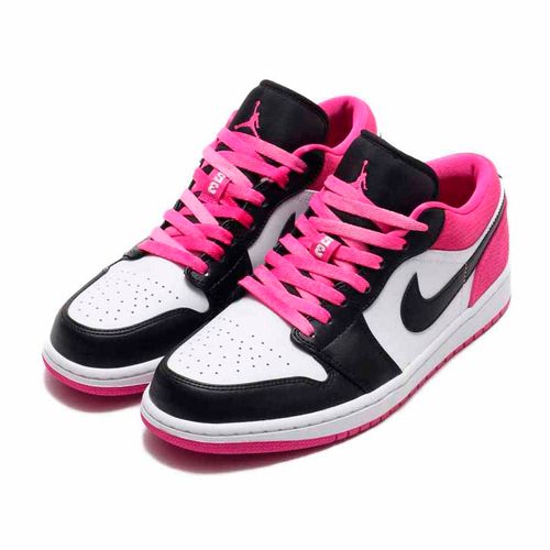 Giày Thể Thao Nike Jordan 1 Low Black Pink Màu Hồng Trắng
