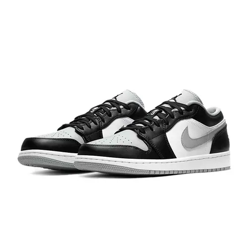 Giày Thể Thao Nike Jordan 1 Low Smoke Grey Màu Đen Trắng Size 39
