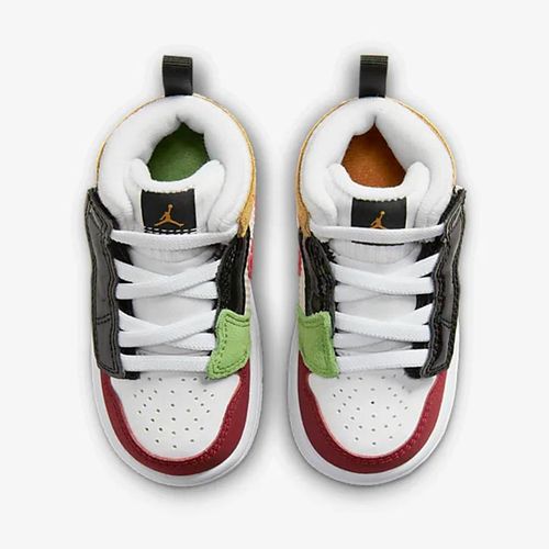Giày Thể Thao Trẻ Em Nike Jordan 1 Mid Alt SE Baby/Toddler Shoes DR6961-100 Phối Màu Size 8-6