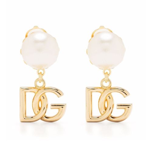 Khuyên Tai Dolce & Gabbana Earrings WEO2N1W1111ZOO00 Màu Vàng Trắng