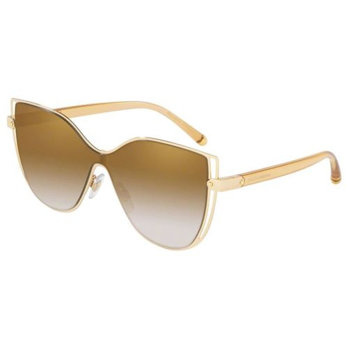 Kính Mát Dolce & Gabbana D&G Ladies Gold Butterfly Sunglasses DG2236 02/6E 28 Màu Vàng