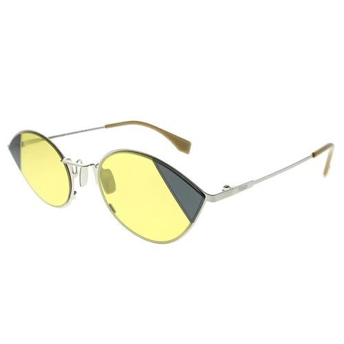 Kính Mát Fendi Cut Eye Yellow Cat Eye Ladies Sunglasses