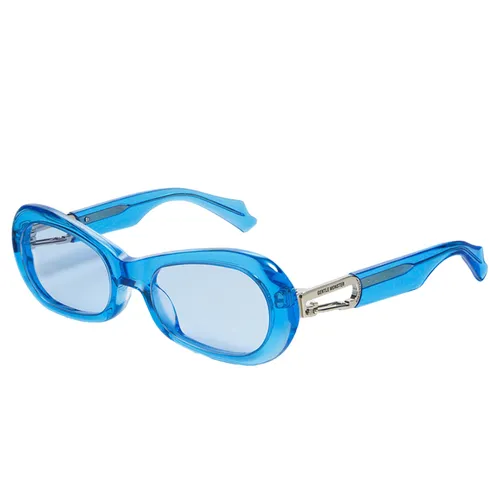 Kính Mát Gentle Monster Ambush - Carabiner 2 BLC2 Màu Xanh Blue