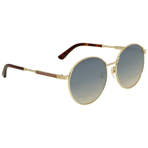 Kính Mát Gucci Blue Gradient Sunglasses GG0206SK 005 58