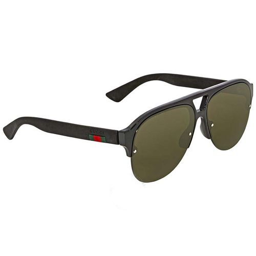 Kính Mát Gucci Green Aviator Men's Sunglasses GG0170S 001 59