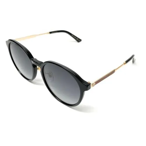 Kính Mát Gucci Grey Gradient Oval Ladies Sunglasses GG0205SK-002 57