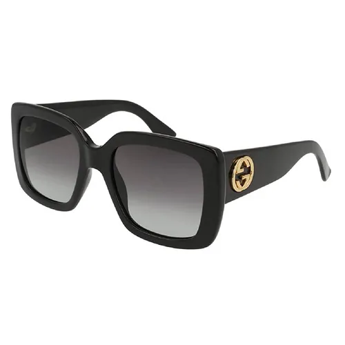 Kính Mát Gucci Grey Gradient Square Sunglasses GG0141S 001 53 - Kính mắt - Vua Hàng Hiệu