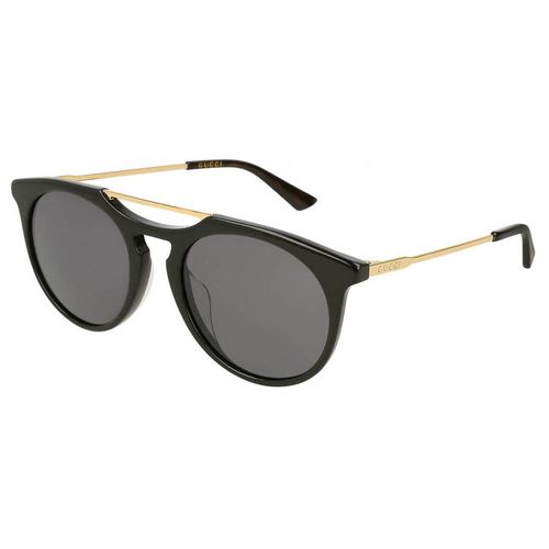 Kính Mát Gucci Grey Round Men's Sunglasses GG0320S 001 53
