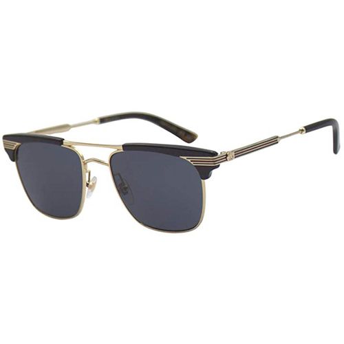 Kính Mát Gucci Grey Square Sunglasses GG0287S-001 52