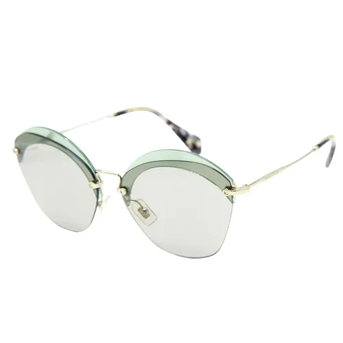 Kính Mát Nữ Miu Miu SMU 53S VX1-5J2 Green Authentic Sunglasses 62-16 - Kính mắt - Vua Hàng Hiệu