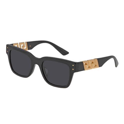Kính Mát Versace Dark Grey Rectangular Men's Sunglasses VE4421F GB1/87 52 Màu Xám Đậm-1