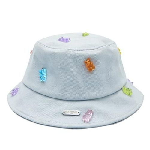 Mũ 13 De Marzo Gummy Bear Bucket Hat Illusion Blue