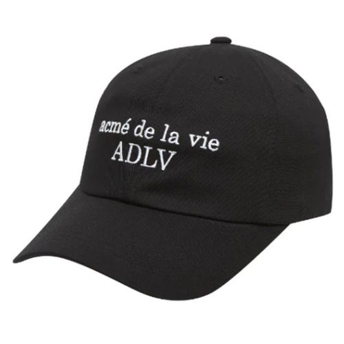 Mũ Acmé De La vie ADLV Basic Logo Cap Black