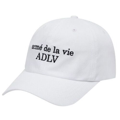 Mũ Acmé De La Vie ADLV Basic Logo Cap White Màu Trắng