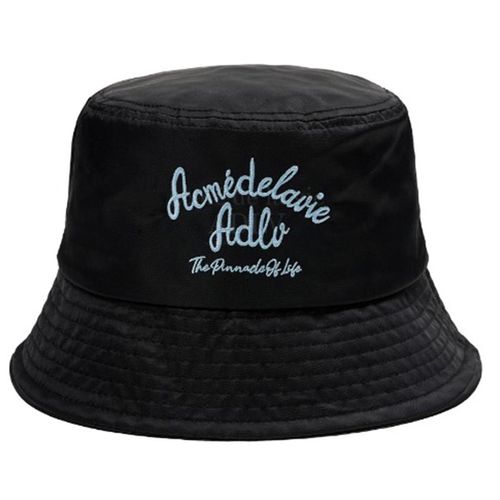 Mũ Acmé De La Vie ADLV Script Logo Bucket Hat Black Màu Đen