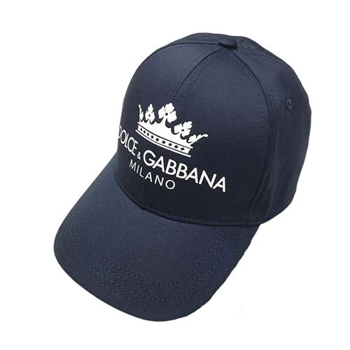 Mũ Dolce & Gabbana D&G Baseball Cap With Patch Navy