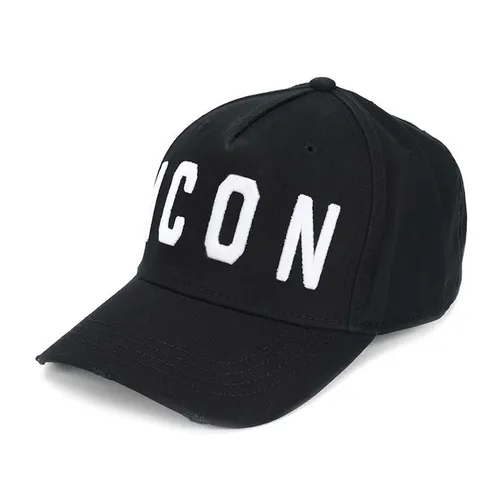 Mũ DSquared2 Icon Embroidered Baseball Cap Màu Đen - Mũ nón - Vua Hàng Hiệu