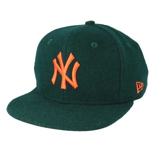 Mũ New Era New York Yankees Winter Utility Melton 9Fifty Dark Màu Xanh Green