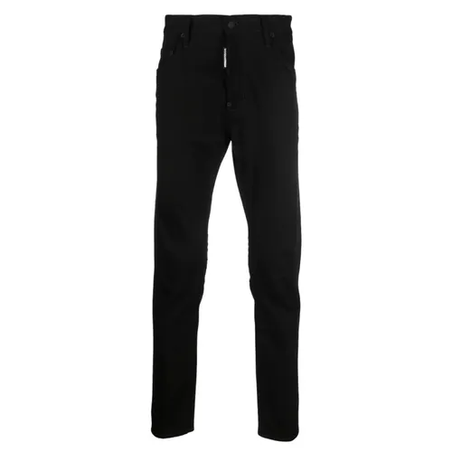 Quần Jeans Dsquared2 Black Skater S71LB1083 S30564 900 Màu Đen Size 50