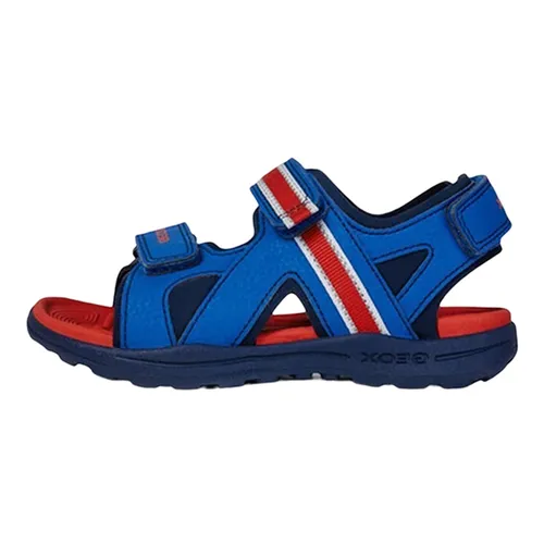 Sandals Bé Trai Geox J GleJ GLEEFUL B. A LYCRA+PR.DBK Màu Xanh Dương Size 34