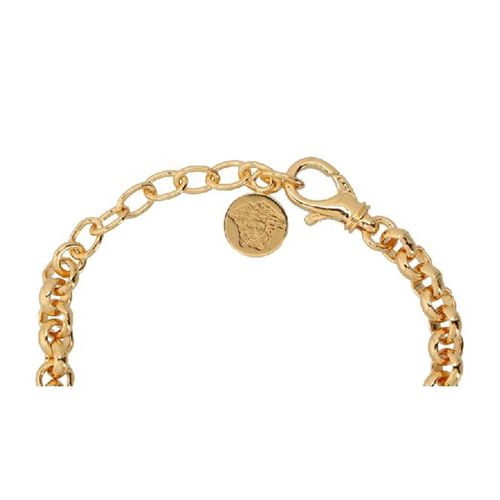 Vòng Đeo Tay Versace Medusa Greca Chain Bracelet DG0E010DJMXD01O Màu Vàng-3