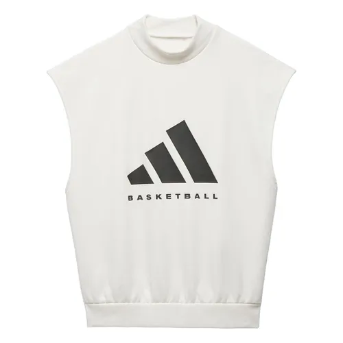Áo Ba Lỗ Adidas Basketball Sleeveless Sweatshirt IA3417 Màu Trắng Size XL