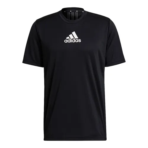 Áo Phông Adidas Designed To Move Sport 3 Stripes Tee Tshirt GM2126 Màu Đen Size L
