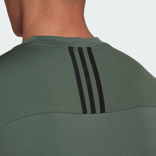 Áo Phông Adidas Designed To Move Sport 3 Stripes Tee HM4781 Màu Xanh Green Size L-6