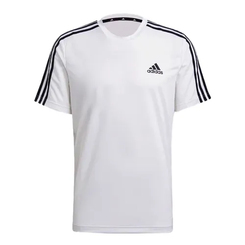 Áo Phông Adidas Designed To Move Sport 3 Stripes Tee Tshirt GM2156 Màu Trắng Size M