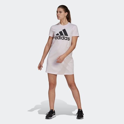 Váy Suông Adidas Essentials Logo Dress HD1761 Màu Hồng Nhạt Size L-4