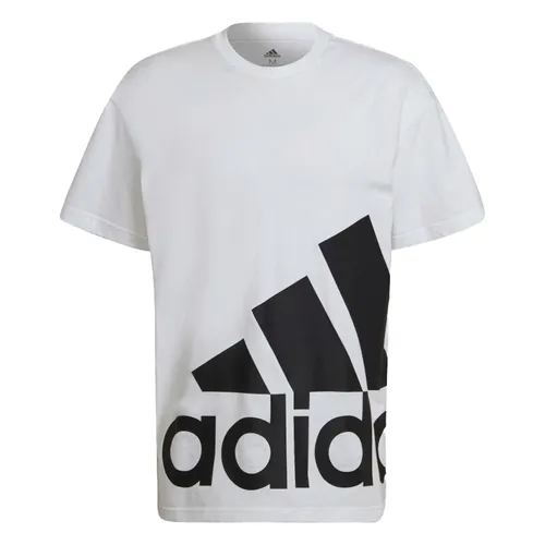 Áo Phông Adidas Essentials Giant Logo Tee Tshirt HE1829 Màu Trắng Size M