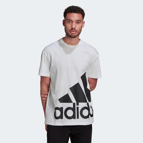 Áo Phông Adidas Essentials Giant Logo Tee HE1829 Màu Trắng Size XL-3