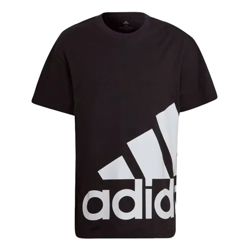 Áo Phông Adidas Essentials Giant Logo Tee Tshirt HE1830 Màu Đen Size L