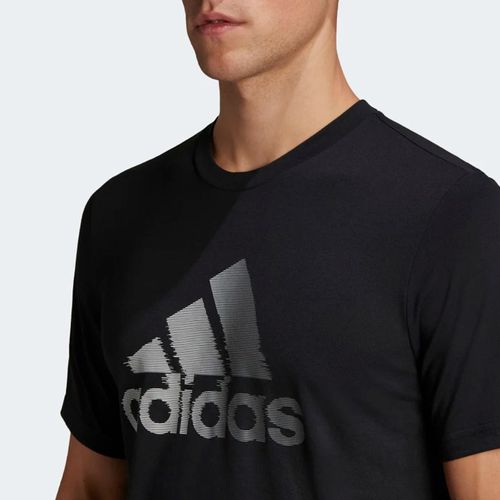 Áo Phông Adidas Aeroready Designed To Move Sport Logo Tshirt HF7212 Màu Đen Size M-5