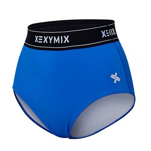 Quần Bơi Nữ Xexymix X Prisma Activity High Waist Panty Rhapsody Blue XP0213T Màu Xanh Blue Size S