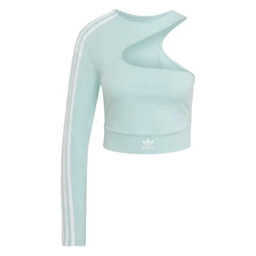 Áo Crotop Adidas Cropped Top Cut-Out HU1642 Màu Xanh Mint Size 2XL