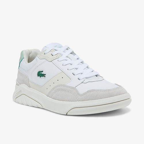 Giày Lacoste Women's Game Advance Luxe Leather and Suede Sneakers Màu Trắng Size 39.5-2