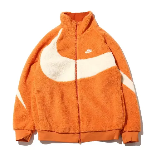 Áo Khoác Lông Nike Men's Full-Zip Reversible Boa Jacket BQ6546-808 Màu Cam Size XL