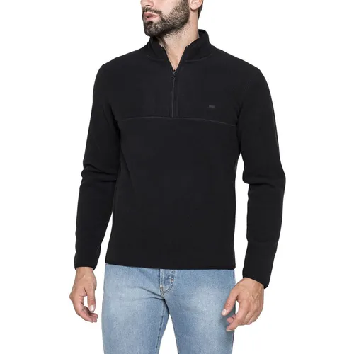 Áo Len Carrera Jeans 8440092A_899 Màu Đen Size L - Thời trang - Vua Hàng Hiệu