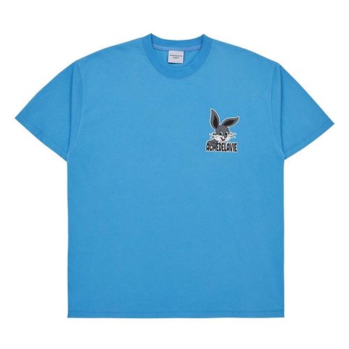 Áo Phông Acmé De La Vie ADLV Cartoon Rabbit Short Sleeve T-Shirt  Màu Xanh Blue