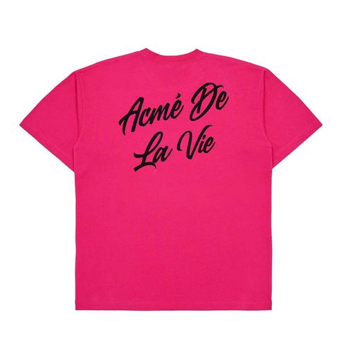 Áo Phông Acmé De La Vie ADLV Tshirt Logo Màu Hồng Size 1-2