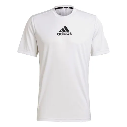 Áo Phông Adidas Designed To Move Sport 3 Stripes Tee Tshirt GM2135 Màu Trắng Size L