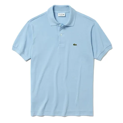 Thời trang Xanh nhạt Áo Polo 100% Cotton - Áo Polo Lacoste Light Classic Fit L1212 51 G5J Màu Xanh Nhạt Size S - Vua Hàng Hiệu